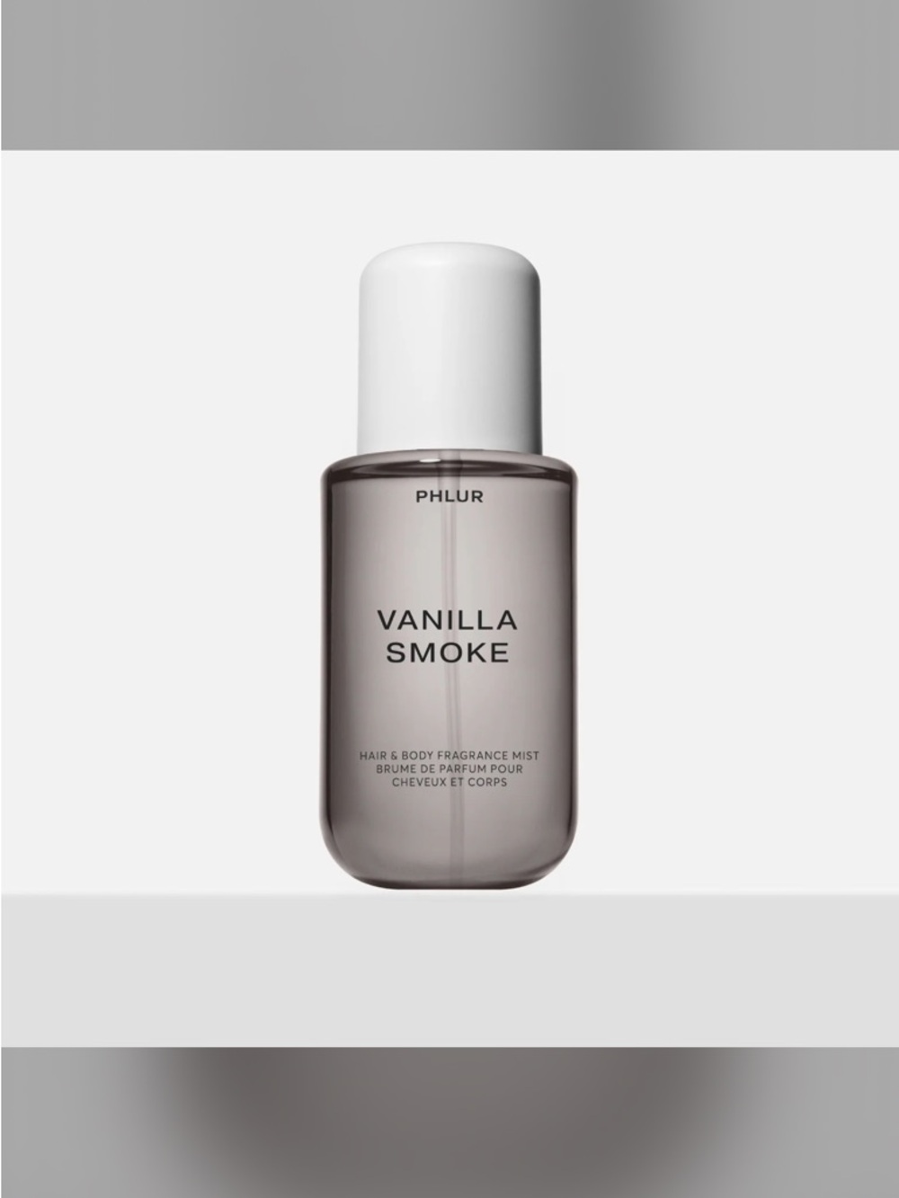 Phlur Vanilla Smoke Hair & Body Fragrance Mist - Smoke/White